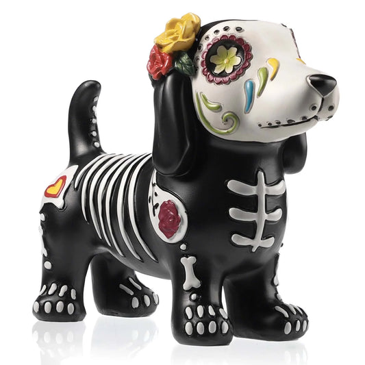 Halloween Dog Decor by - Indoor Skeleton Dog Decorations, Day of the Dead Sugar Skull and Dia de los Muertos Decor