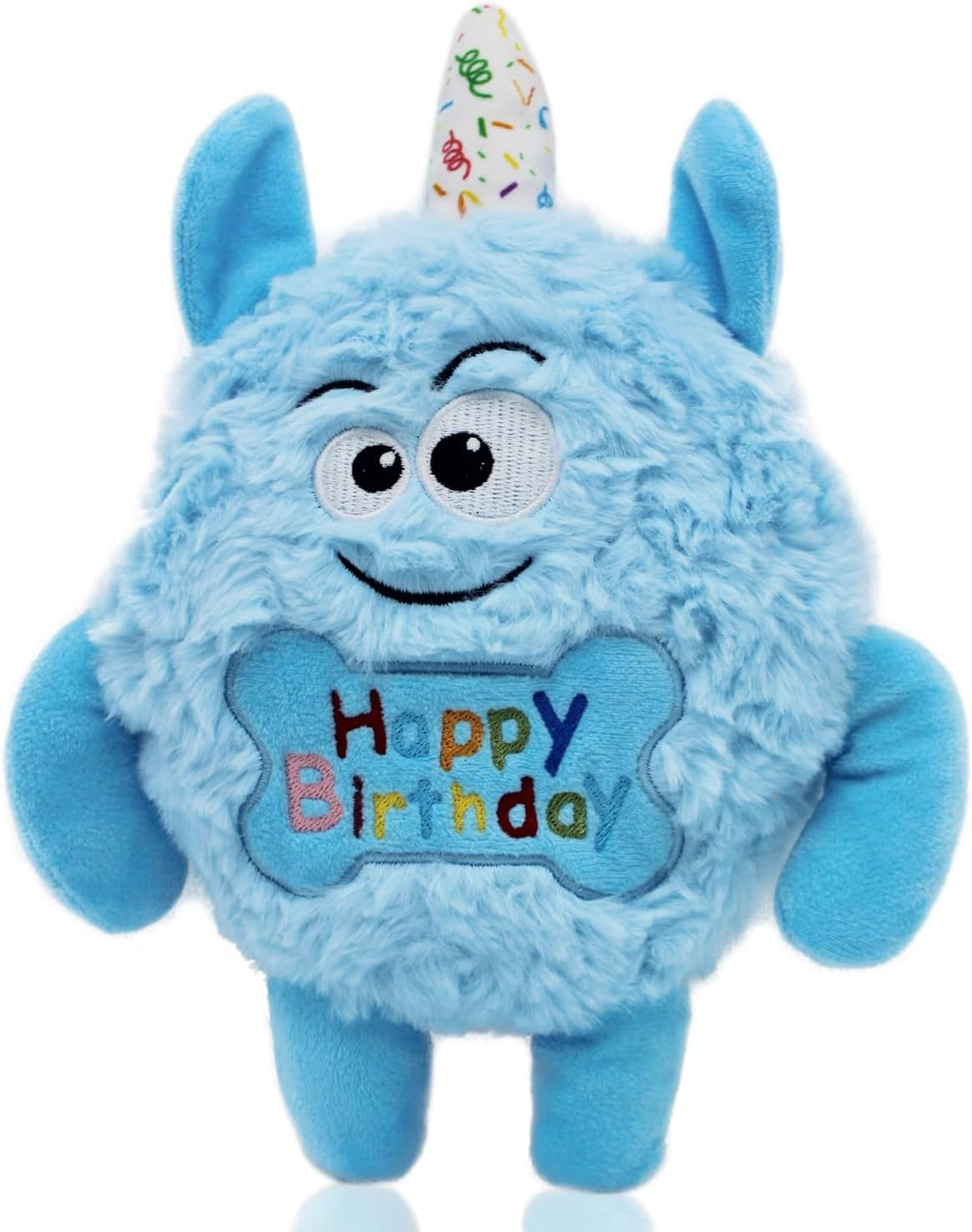 Monster Dog Halloween Toy for Gifts, Stuffed Dog Plush Toy
