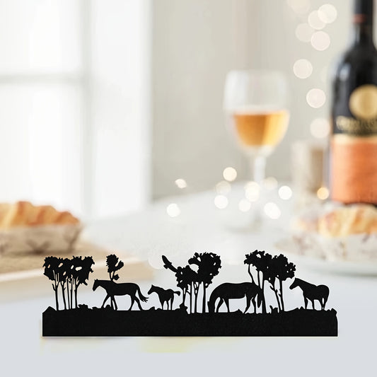 Horse Christmas Candle Holder