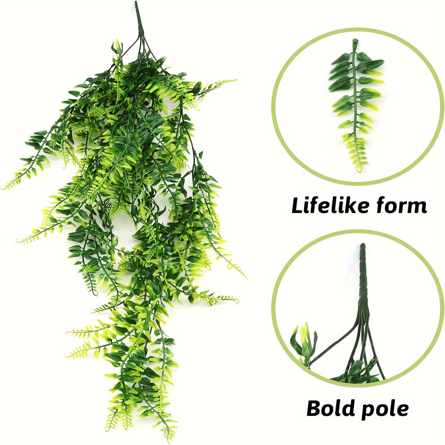12pcs Fake Reptile Plants, Terrarium Hanging Artificial Leaves, Leopard Gecko Tank Accessories, Terrarium Decorations For Bearded Dragon Lizard Snake Geckos Chameleon