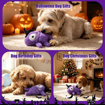 Monster Dog Halloween Toy for Gifts, Stuffed Dog Plush Toy