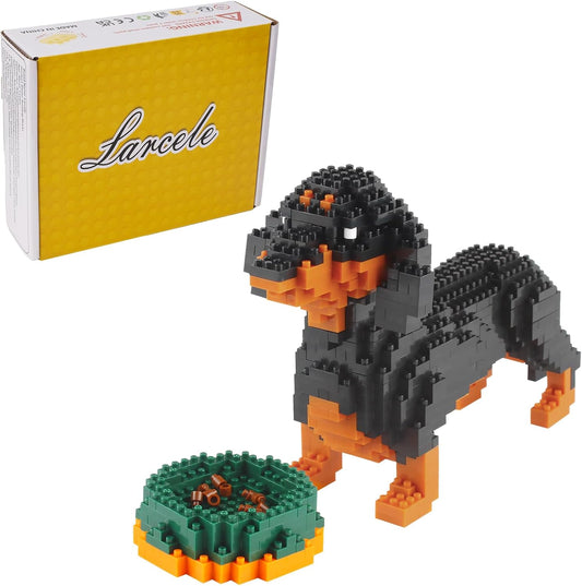 Boxer Dog Micro Building Blocks Set for Kids