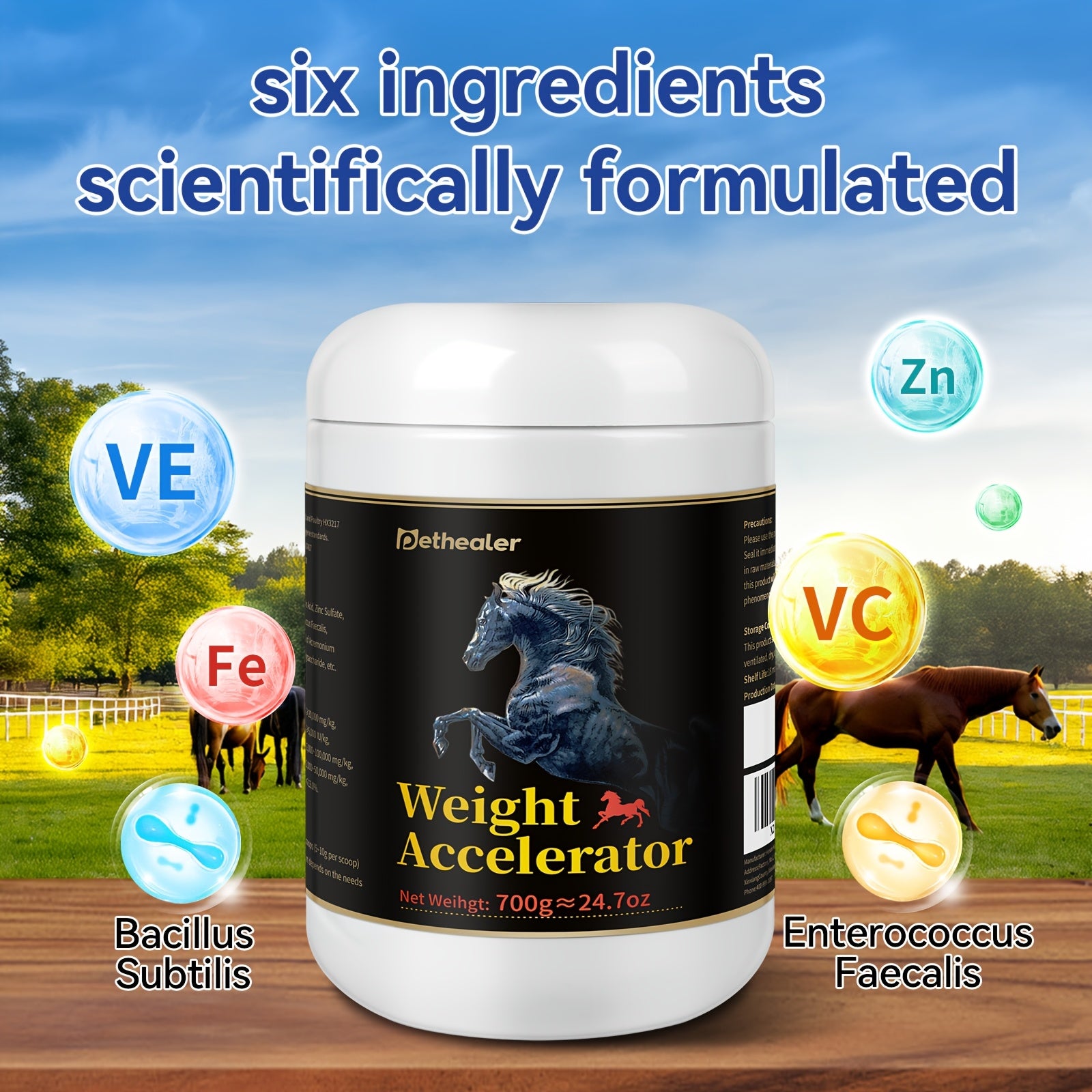 Horse Weight Accelerator, Equine Supplements - Immune And Physical Performance Support Supplements For Horses