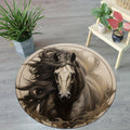 Creative Horse Pattern Carpet, Home Carpet, Soft Carpet For Living Room And Bedroom