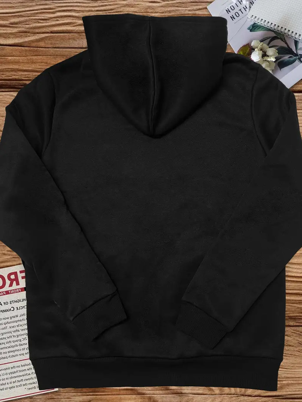 Long Sleeve Classic Print Pullover Hoodie, Texas USA Austin Pride Bull American Cozy Casual For Sports
