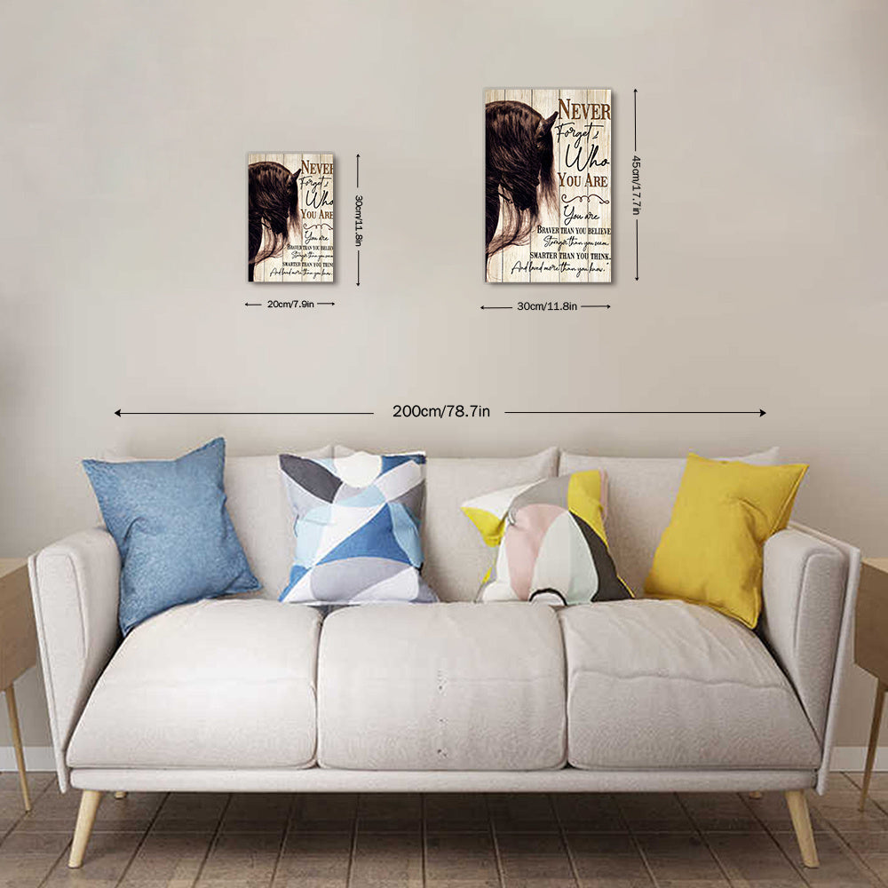 Print Painting, Framed Horse Canvas Art Print - Ready to Hang Wall Decor for Living Room and Bedroom, Perfect Holiday Gift for Her/Him, Wood Frame, Perfect for Room Decor