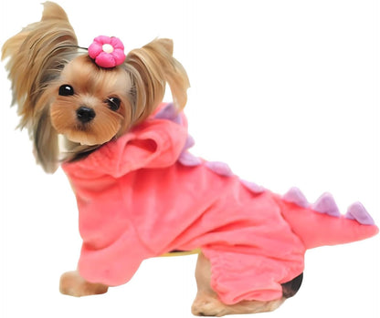 Dog Dinosaur Design Costume Green Pet Clothes for Medium & Large Dog (Green, S)