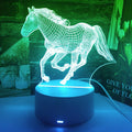 [Night Light] Running Wild Horse Shaped Night Light | 1pc | Holiday Gift for Family and Friends