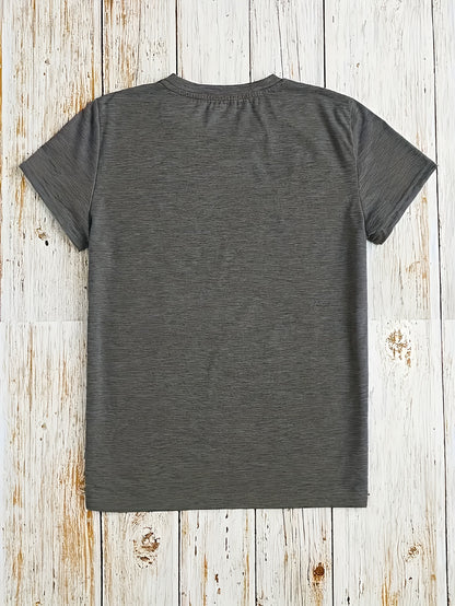 Black Cat and Butterfly Print T-Shirt