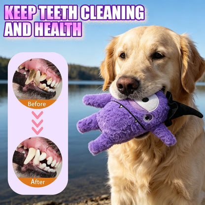 Monster Dog Halloween Toy for Gifts, Stuffed Dog Plush Toy