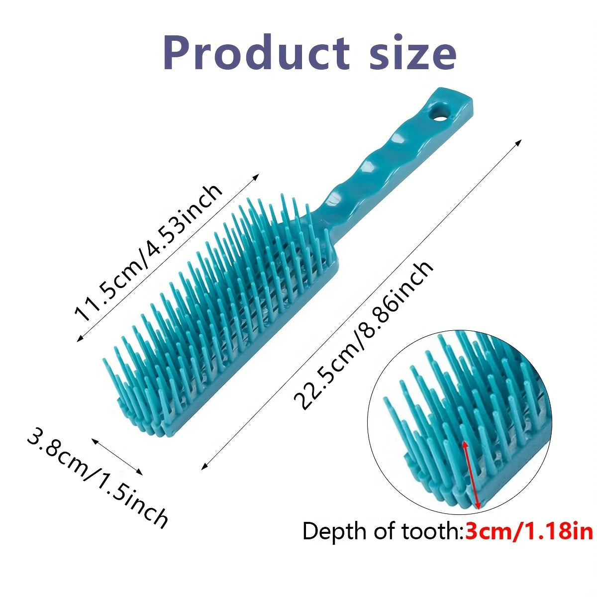Plastic Comb For Horses Anti-Knotting Hair Comb, Horse Grooming Supplies