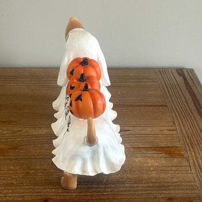 Halloween Decor: Dachshund with Jack-O'-Lantern Trick or Treat Theme