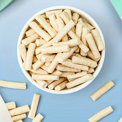 80g/2.8oz Premium Pamily Freeze-Dried Stick Pet Treats - Delicious Catnip, Goat Milk, and Fish Oil Flavors for Healthy Skin and Coat - Suitable for Cats and Dogs of All Ages