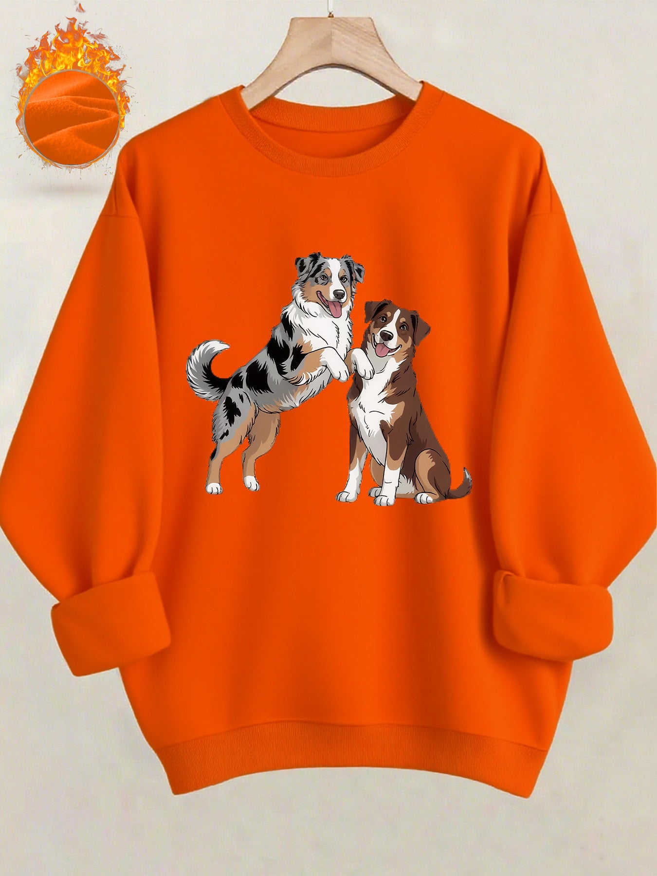Australian Shepherd Dog Print Sweatshirt