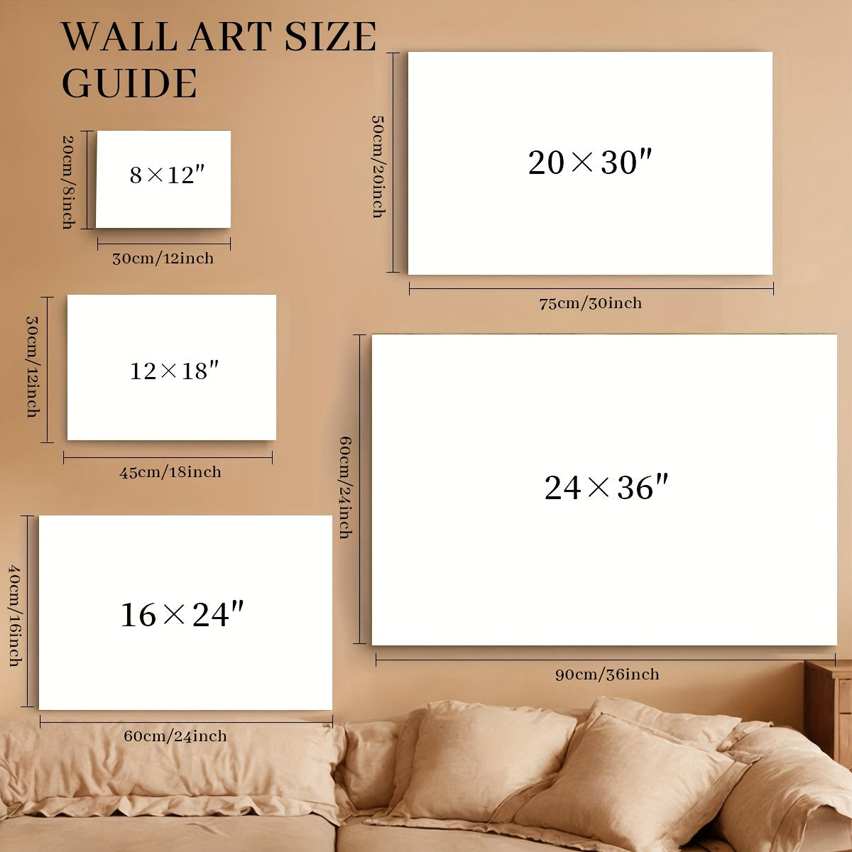 Australian Shepherd Christmas Dog Wall Art Canvas