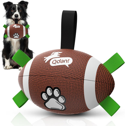 Halloween Dog Toys, Soccer Balls with Straps, 6 Inch Interactive Toys
