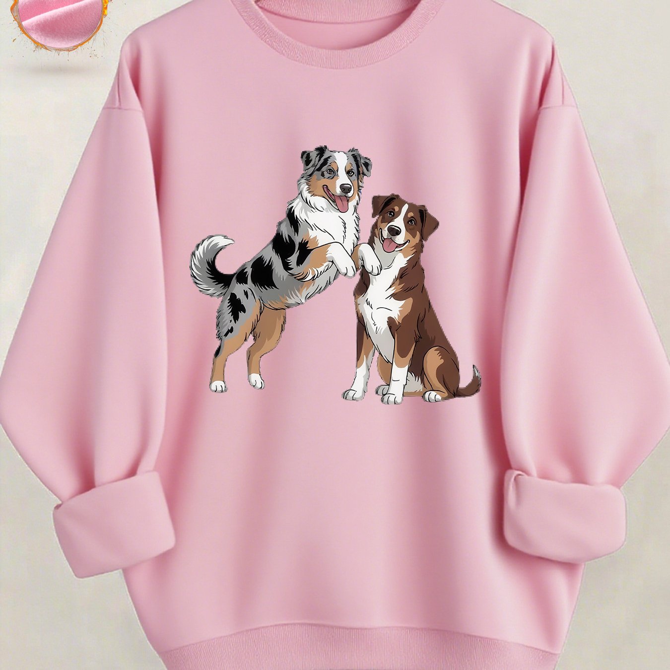 Australian Shepherd Dog Print Sweatshirt