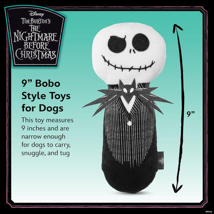 Nightmare Before Christmas Jack Skellington Plush Dog Toy, 9 Inch