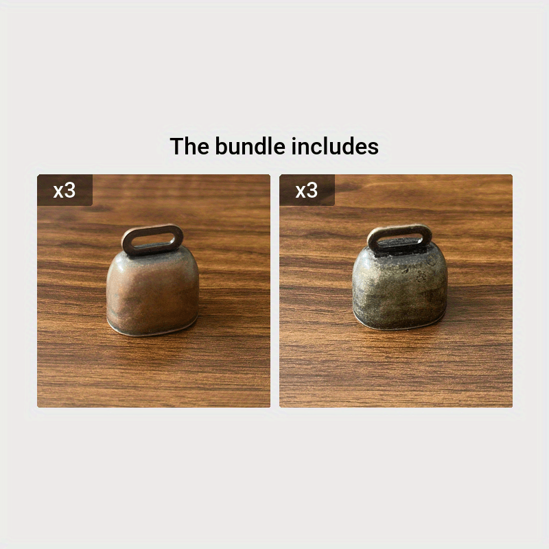 1pc Super Loud Cow Bell, Sheep Bell, Pet Anti Loss DIY Bell, Wind Bell Pendant, Vintage Metal Cow Bell, Cattle, Horse, Sheep Grazing Bell, Farm Animal Anti Loss Bell, Loud And Crisp Dissemination DIY Accessories, Pet Pendant