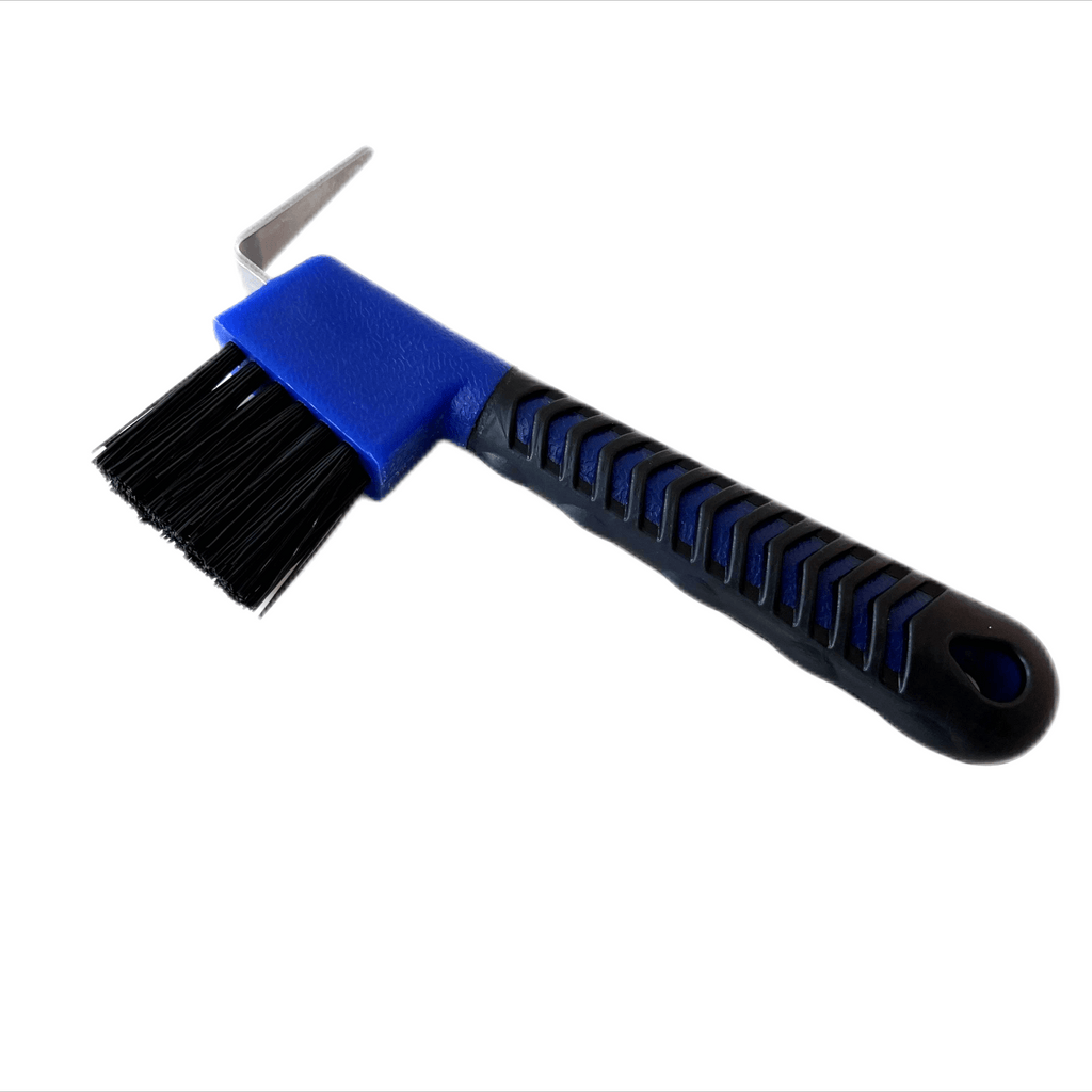 Comfortable Horse Hoof Grooming Tool - Horse Equestrian Brushing Cleaning Horse Hooves Home Work Boots Hoof Rasp Supplies - Durable Metal & Rubber - For Horse Owners & Equestrians - Suitable for Daily Hoof Care - Great Gift f