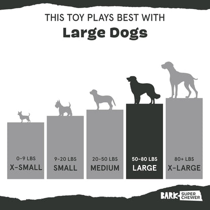 Bear Hugger Super Chewer - 2-in-1 - Toy for Large Dogs