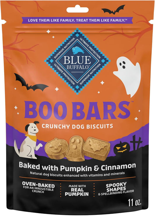 Boo Bars Pumpkin & Cinnamon Dog Biscuits, 11 oz