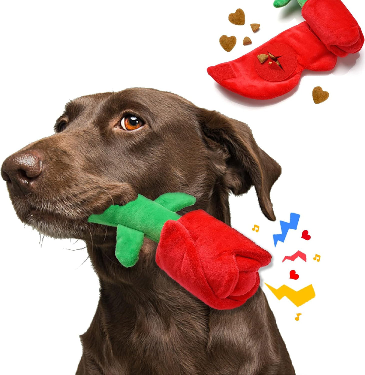Halloween Dog Toys, Pumpkin Ghost Hide & Seek Squeaky Toy