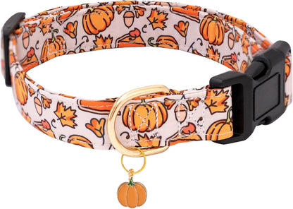 Pink Halloween Dog Collar for Small Medium Large Dogs M