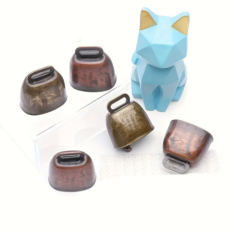 1pc Super Loud Cow Bell, Sheep Bell, Pet Anti Loss DIY Bell, Wind Bell Pendant, Vintage Metal Cow Bell, Cattle, Horse, Sheep Grazing Bell, Farm Animal Anti Loss Bell, Loud And Crisp Dissemination DIY Accessories, Pet Pendant