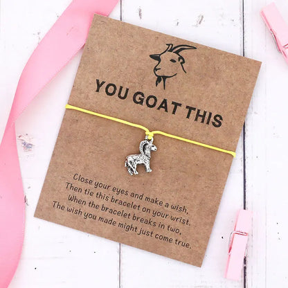 Vintage Goat Wish Bracelet