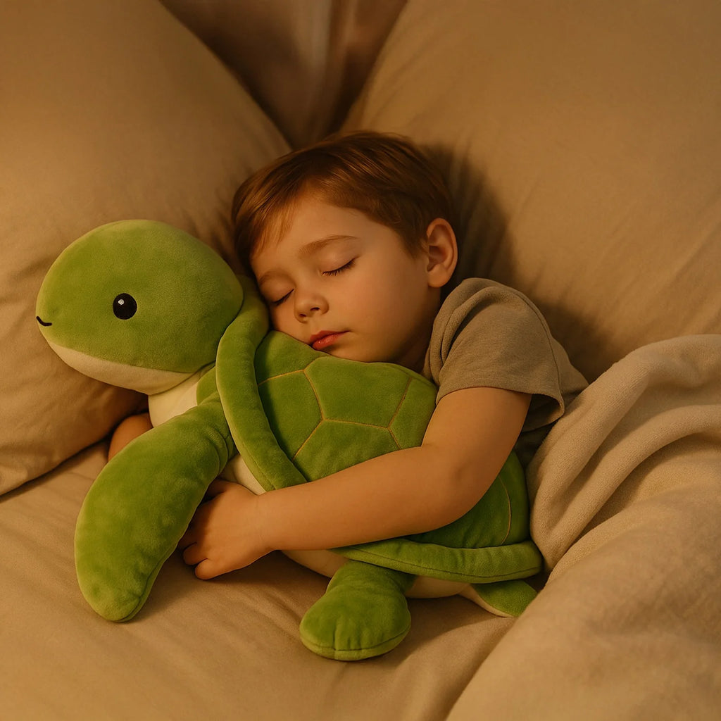 Weighted Plush Sea Turtle Soft Stuffed Animal Heavy Anxiety Relief Sensory Toy for All Ages 2.3lb/1kg
