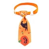 Halloween Dog Tie Cute Novelty Polyester Necktie Pumpkin Ghost Bat Print Party Costume Accessory 16 Colors Available