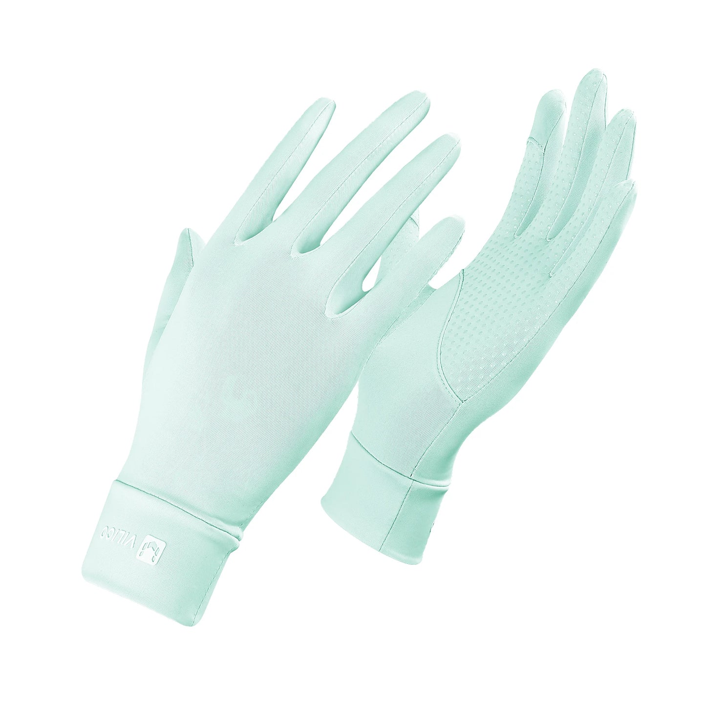Summer UV Resistant Anti-Slip Horse Riding Gloves Breathable and Thin Shade Gloves