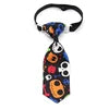 Halloween Dog Tie Cute Novelty Polyester Necktie Pumpkin Ghost Bat Print Party Costume Accessory 16 Colors Available