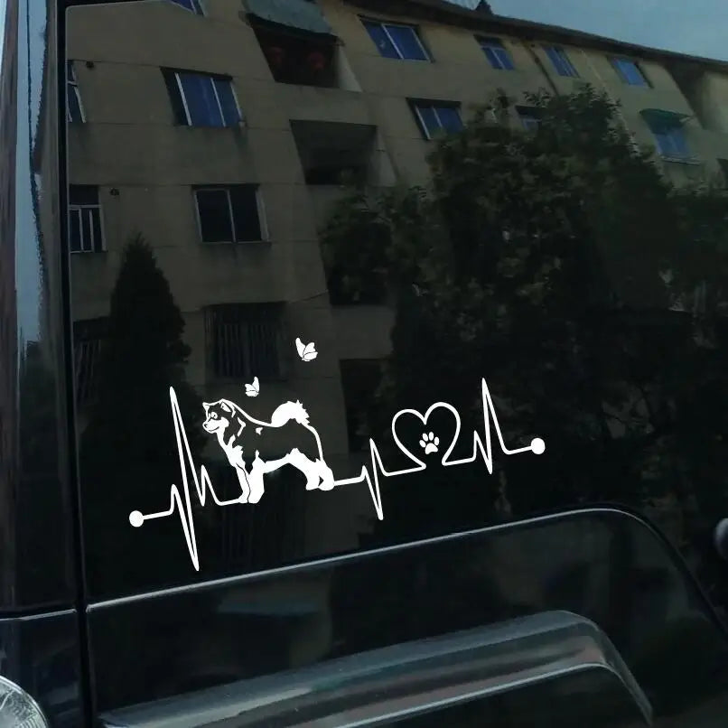 Alaskan Malamute Car Sticker