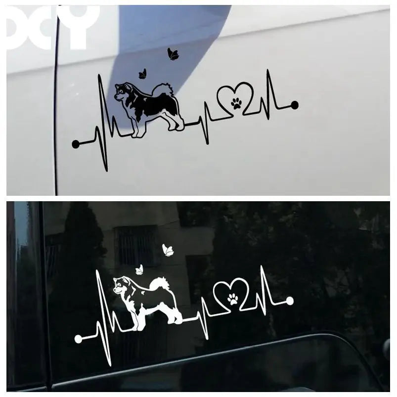 Alaskan Malamute Car Sticker