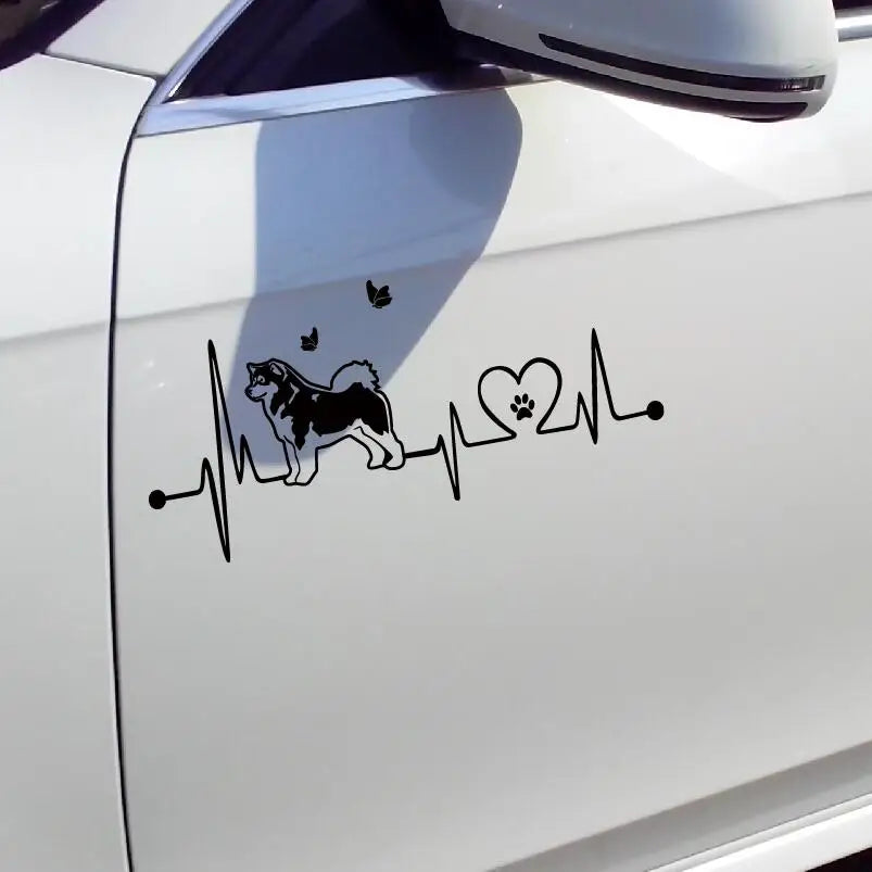 Alaskan Malamute Car Sticker