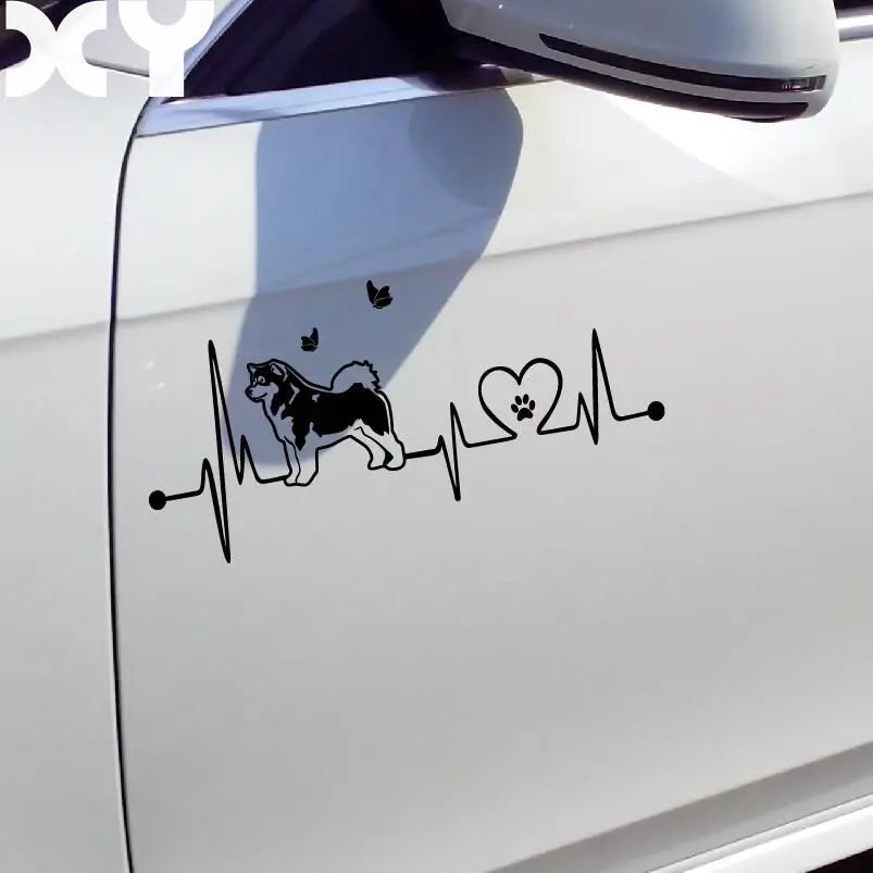 Alaskan Malamute Car Sticker