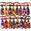 Halloween Dog Tie Cute Novelty Polyester Necktie Pumpkin Ghost Bat Print Party Costume Accessory 16 Colors Available