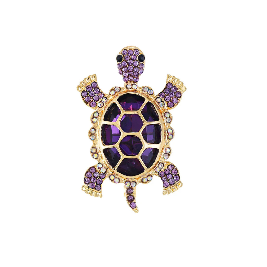 European and American Fashion Hot Selling Animal Turtle Brooch Cute Personality Clothing Coat Accessories Pin Corsage