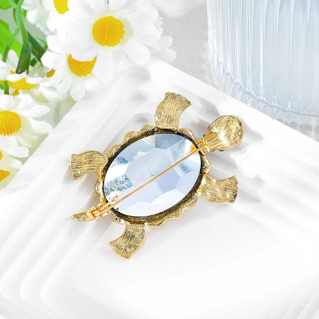 European and American Fashion Hot Selling Animal Turtle Brooch Cute Personality Clothing Coat Accessories Pin Corsage