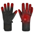 Horse Heated Warm Gloves Leather Electric Waterproof Touchscreen Outdoor Snow Cold Weather 7.4V Rechargeable Heated Gloves