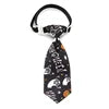 Halloween Dog Tie Cute Novelty Polyester Necktie Pumpkin Ghost Bat Print Party Costume Accessory 16 Colors Available