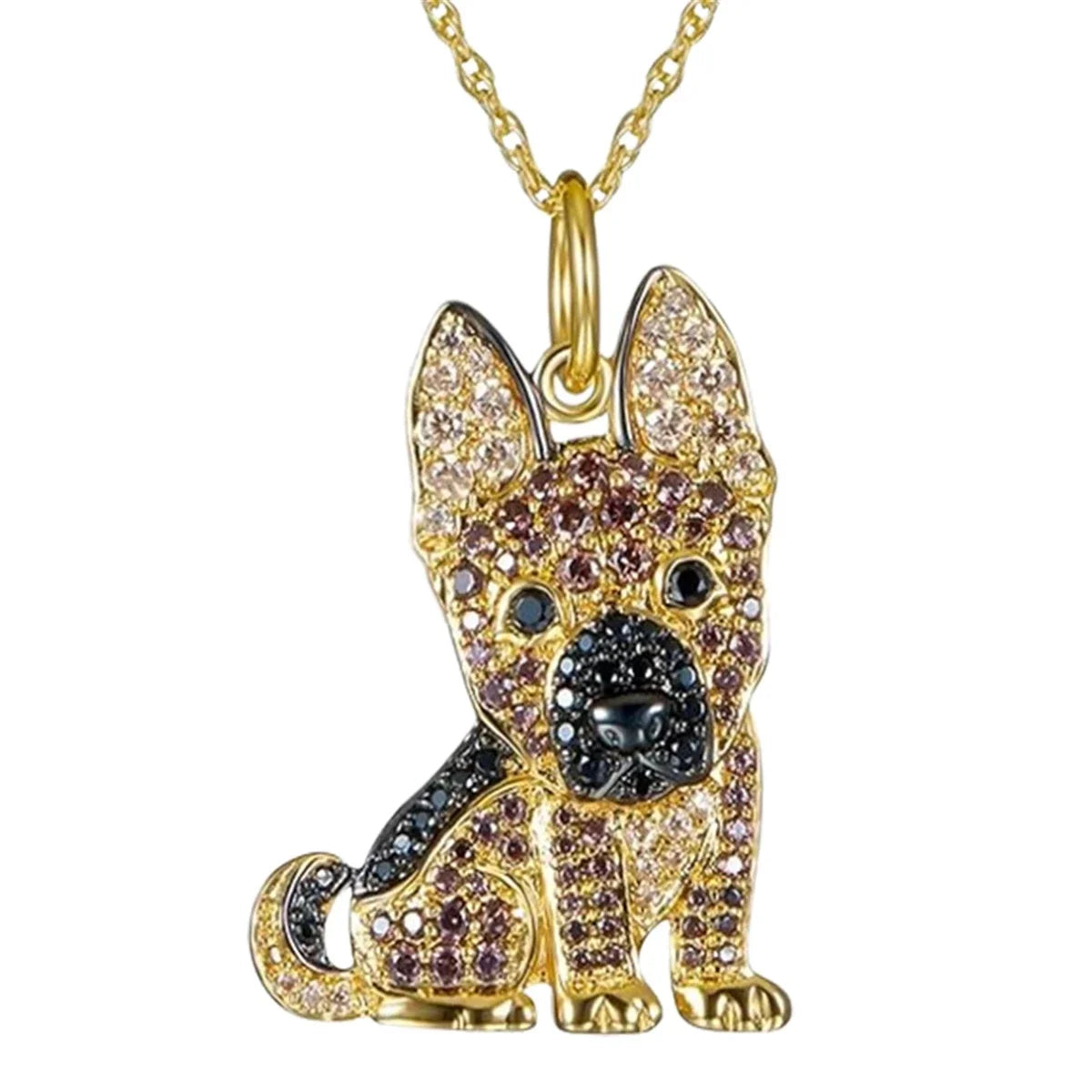 Cute Dog Pendant Necklace