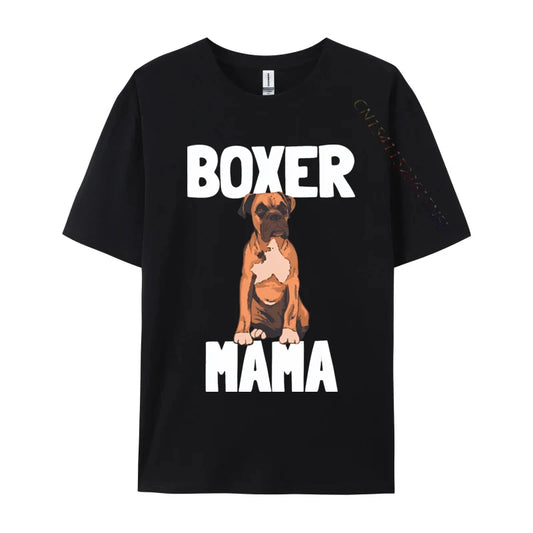 Boxer Dog Mama T Shirt