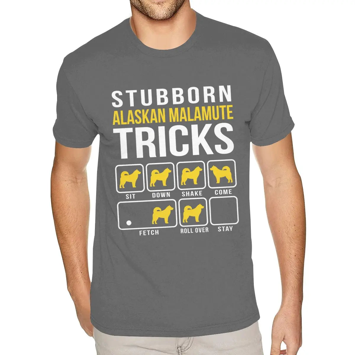 Alaskan Malamute Stubborn Tricks T-Shirt