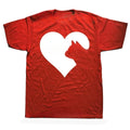 The Heart of The American Akita T-shirts