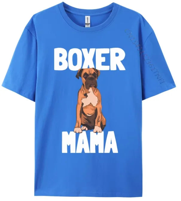 Boxer Dog Mama T Shirt