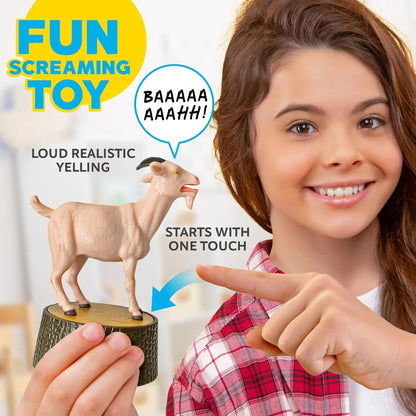 Screaming Goat Figurine That Makes a Screaming Noise