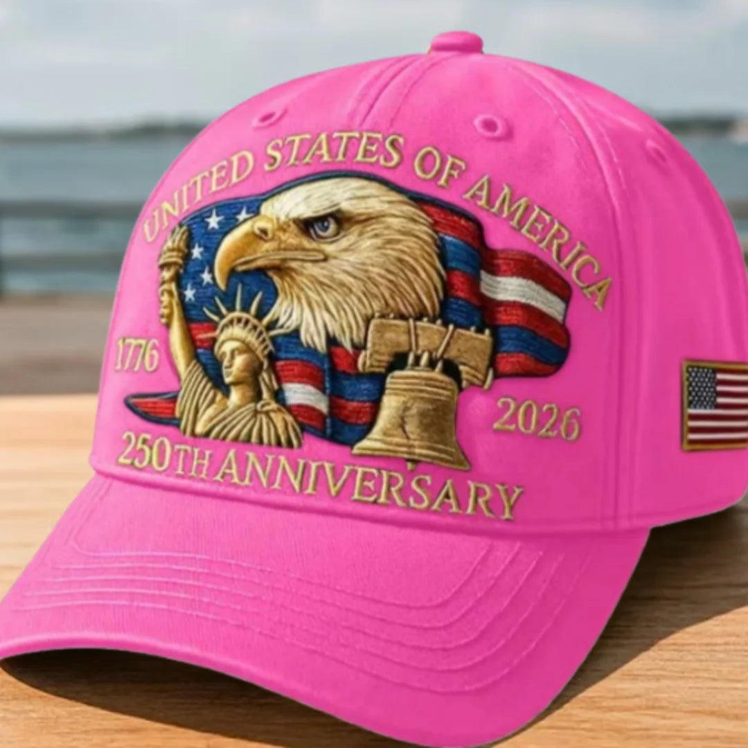 Anniversary Historic Patriotic Baseball Cap